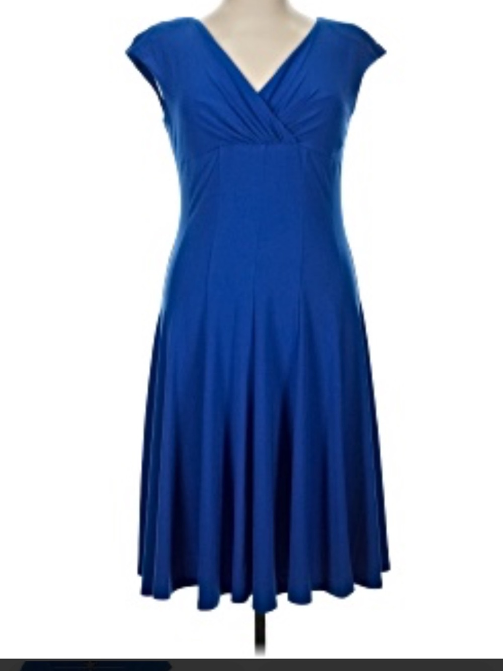 Ralph Lauren Classic Fit-and-Flare Blue Women's Dress